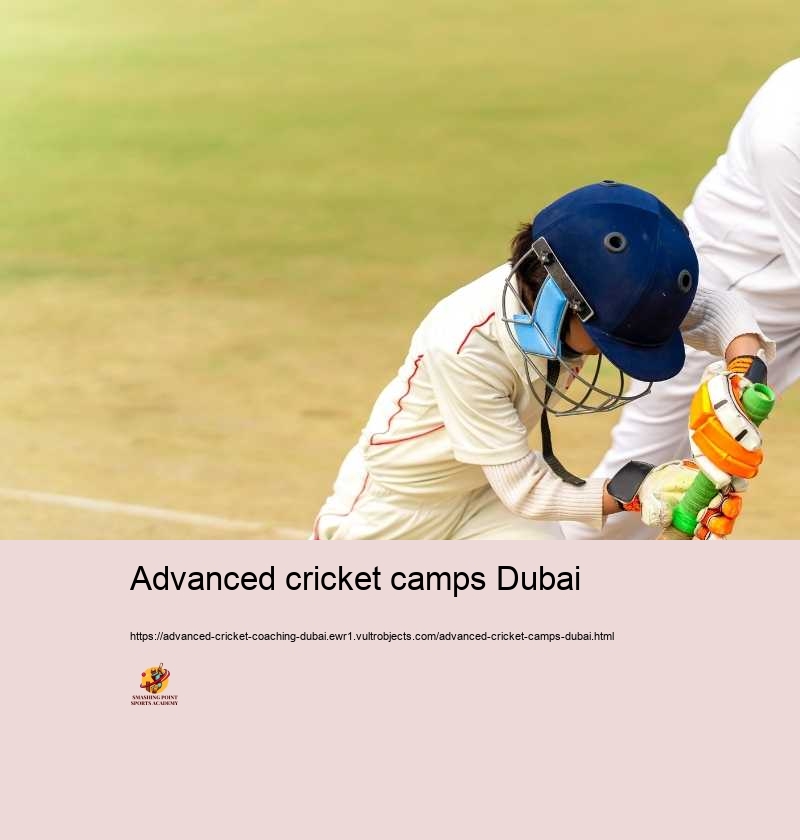 Advanced cricket camps Dubai